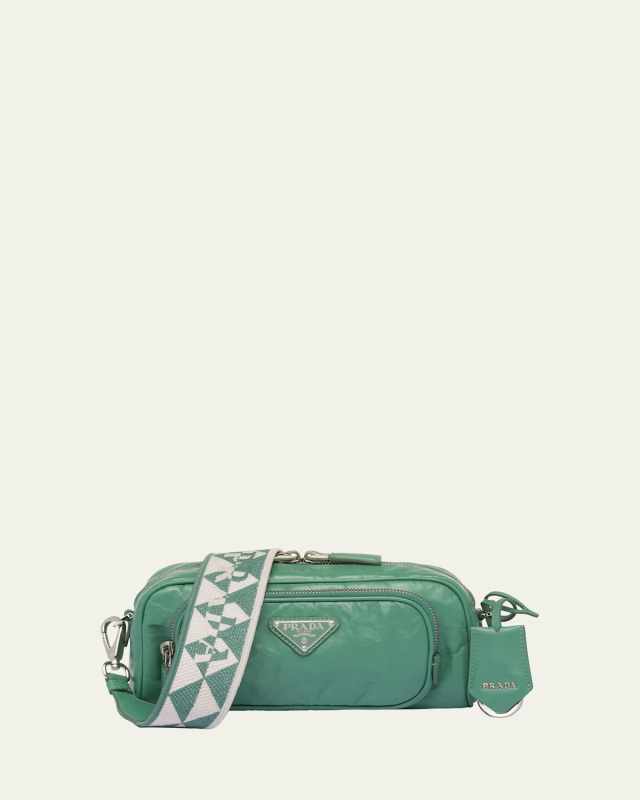 Zip Napa Leather Crossbody Bag